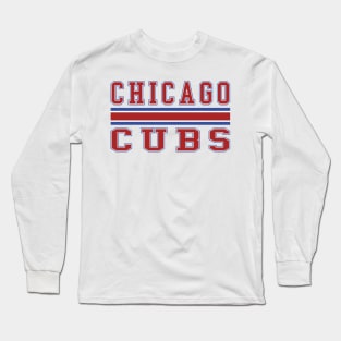 Chicago Cubs Baseball Long Sleeve T-Shirt